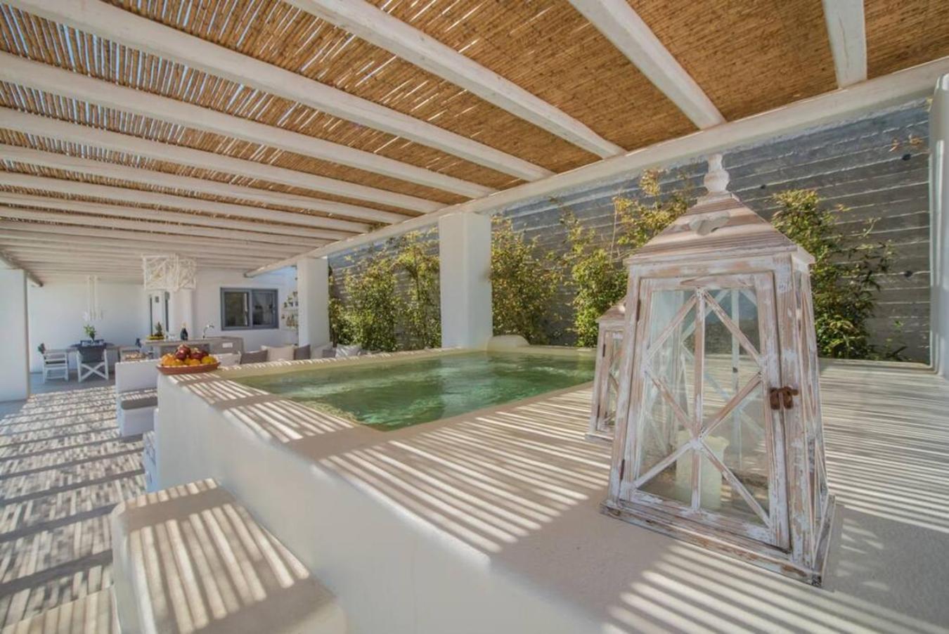 Villa Sole, Pool, Jacuzzi, Seaview Stelida  Exterior photo