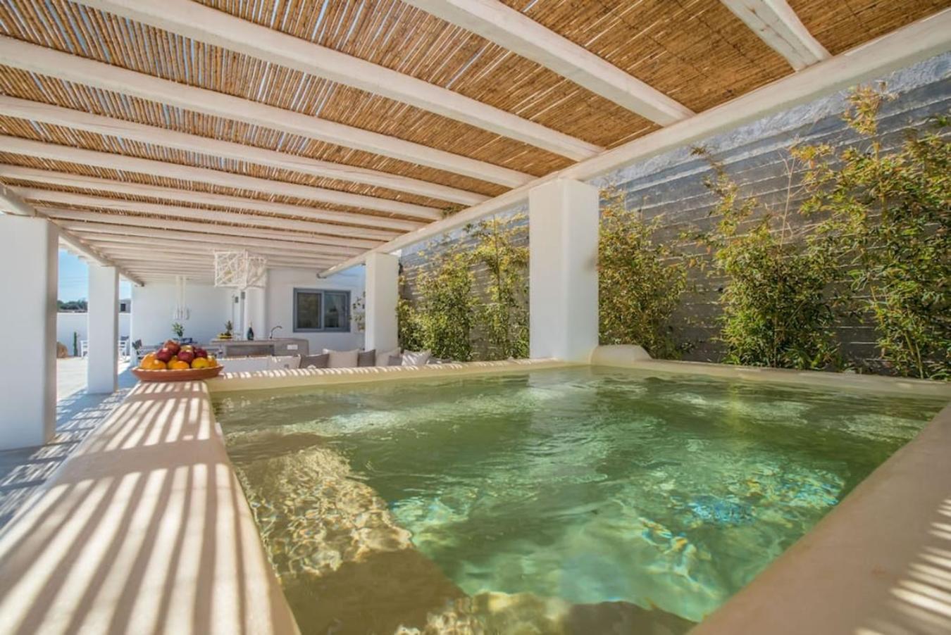 Villa Sole, Pool, Jacuzzi, Seaview Stelida  Exterior photo